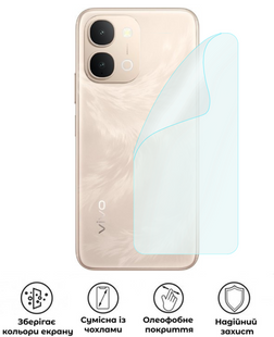 Захисна поліуретанова матова плівка Medium Armor на корпус смартфона Vivo V60 Lite 5G, PF-M02CSM-007-294, В наявності, UAH