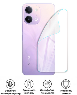 Захисна поліуретанова глянцева плівка Heavy Armor Plus на корпус смартфона Vivo Y60, PF-HP02CSG-007-301, В наявності, UAH