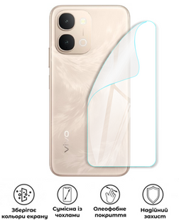 Захисна поліуретанова глянцева плівка Edge Armor на корпус смартфона Vivo V60 Lite 5G, PF-EG02CSG-007-339, В наявності, UAH
