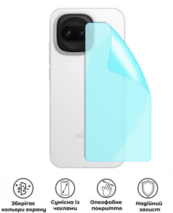 Захисна гідрогелева глянцева плівка Grade B на корпус смартфона Vivo G3 5G, HF-B02CSG-007-295, В наявності, UAH