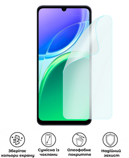 Захисна поліуретанова матова плівка Simple Armor на екран смартфона Vivo Y05 4G, PF-S02SNM-007-308, В наявності, UAH