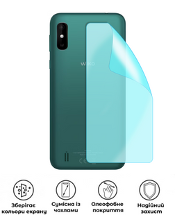 Захисна гідрогелева глянцева плівка Grade D на корпус смартфона Wiko Y81, HF-D02CSG-049-013, В наявності, UAH
