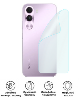 Захисна поліуретанова матова плівка Medium Armor на корпус смартфона Realme C83 5G, PF-M02CSM-006-261, В наявності, UAH
