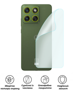 Захисна поліуретанова матова плівка Edge Armor на корпус смартфона Motorola Moto X70 Air, PF-EG02CSM-004-261, В наявності, UAH