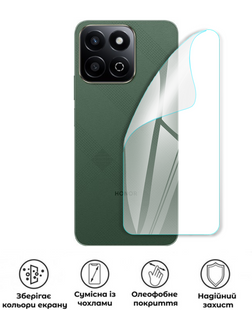 Захисна поліуретанова глянцева плівка Edge Armor на корпус смартфона Honor X7c 5G, PF-EG02CSG-015-081, В наявності, UAH