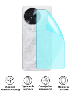 Захисна гідрогелева матова плівка Grade B на корпус смартфона Doogee Note 59 Pro Plus, HF-B02CSM-028-244, В наявності, UAH