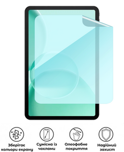 Захисна гідрогелева глянцева плівка Grade C на екран планшета Doogee Tab G6 Max, HF-C02SNG-028-054, В наявності, UAH