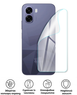 Захисна поліуретанова глянцева плівка Extreme Armor на корпус смартфона Oppo A6k, PF-E02CSG-005-303, В наявності, UAH