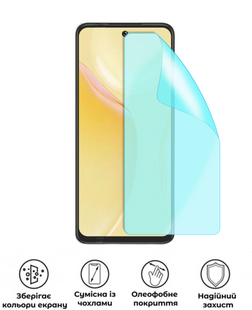 Захисна гідрогелева глянцева плівка Grade B на екран смартфона Coolpad Cool 30 Play, HF-B02SNG-036-235, В наявності, UAH