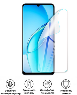 Захисна поліуретанова глянцева плівка Edge Armor на екран смартфона Vivo Y60, PF-EG02SNG-007-352, В наявності, UAH
