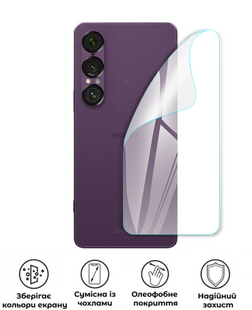Захисна поліуретанова глянцева плівка Edge Armor на корпус смартфона Sony Xperia 1 VII, PF-EG02CSG-055-018, В наявності, UAH