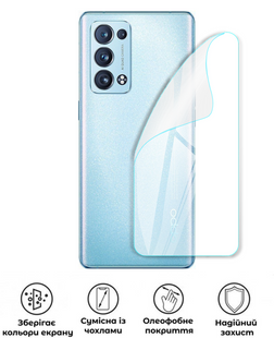 Захисна поліуретанова глянцева плівка Medium Armor на корпус смартфона Oppo Reno 6 Pro 5G, PF-M02CSG-005-200, В наявності, UAH
