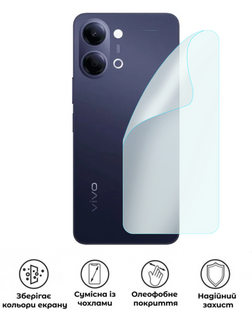 Захисна поліуретанова матова плівка Edge Armor на корпус смартфона Vivo Y05 4G, PF-EG02CSM-007-308, В наявності, UAH