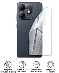 Захисна поліуретанова глянцева плівка Extreme Armor на корпус смартфона Itel Zeno 20, PF-E02CSG-041-014, В наявності, UAH