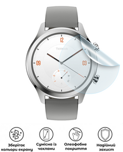 Захисна поліуретанова матова плівка Medium Armor на екран годинника Mobvoi TicWatch C2, PF-M01SNM-090-011, В наявності, UAH