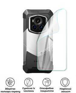 Захисна поліуретанова глянцева плівка Edge Armor на корпус смартфона Fossibot F107 Pro, PF-EG02CSG-044-013, В наявності, UAH