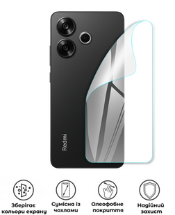 Захисна поліуретанова глянцева плівка Edge Armor на корпус смартфона Xiaomi Redmi Turbo 3, PF-EG02CSG-003-261, В наявності, UAH