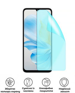 Захисна гідрогелева матова плівка Grade B на екран смартфона Fossibot S2, HF-B02SNM-044-011, В наявності, UAH
