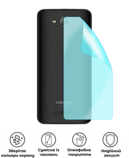 Захисна гідрогелева глянцева плівка Grade B на корпус смартфона Logicom Le Swipe, HF-B02CSG-047-011, В наявності, UAH