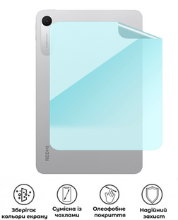 Захисна гідрогелева глянцева плівка Grade D на корпус планшета Xiaomi Redmi Pad 2 SE, HF-D02CSG-003-340, В наявності, UAH