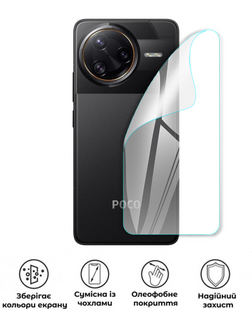 Захисна поліуретанова глянцева плівка Heavy Armor Plus на корпус смартфона Xiaomi Poco F7 Ultra, PF-HP02CSG-003-249, В наявності, UAH