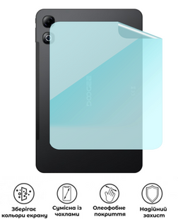Захисна гідрогелева глянцева плівка Grade D на корпус планшета Doogee Tab G6 Max, HF-D02CSG-028-282, В наявності, UAH