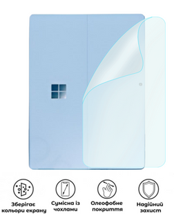 Захисна поліуретанова матова плівка Edge Armor на корпус планшета Microsoft Surface Pro 11, PF-EG03CSM-068-012, В наявності, UAH