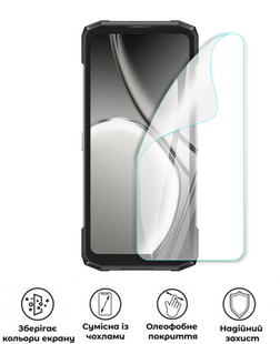Захисна поліуретанова глянцева плівка Medium Armor на екран смартфона Doogee Blade 20 Play, PF-M02SNG-028-009, В наявності, UAH
