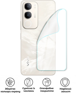 Захисна поліуретанова глянцева плівка Medium Armor на корпус смартфона Vivo Y50 5G, PF-M02CSG-007-322, В наявності, UAH