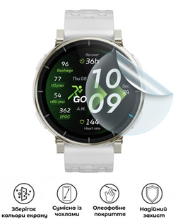Захисна поліуретанова матова плівка Medium Armor на екран годинника Amazfit Active 3 Premium, PF-M01SNM-076-040, В наявності, UAH