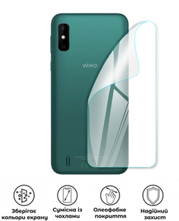 Захисна поліуретанова глянцева плівка Simple Armor на корпус смартфона Wiko Y81, PF-S02CSG-049-013, В наявності, UAH