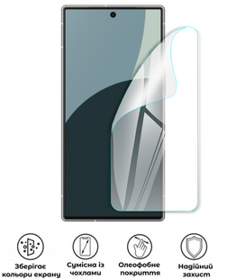 Захисна поліуретанова глянцева плівка Simple Armor на екран смартфона Sharp Aquos R9, PF-S02SNG-057-012, В наявності, UAH