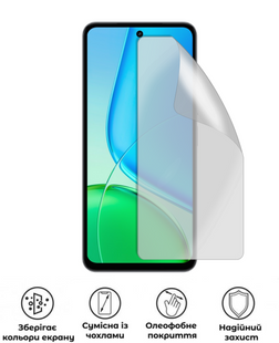 Захисна гідрогелева глянцева плівка Антишпигун на екран смартфона Vivo Y29 4G, HF-AC02SNG-007-287, В наявності, UAH