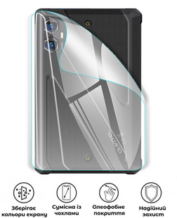 Захисна поліуретанова глянцева плівка Medium Armor на корпус планшета Oukitel RT3 Plus, PF-M02CSG-018-092, В наявності, UAH