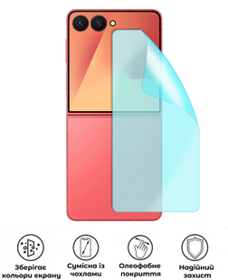 Захисна гідрогелева глянцева плівка Grade D на корпус смартфона Samsung Galaxy M07, HF-D02CSG-001-263, В наявності, UAH
