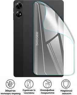 Захисна поліуретанова глянцева плівка Heavy Armor на корпус планшета Doogee Tab G6 Plus, PF-H02CSG-028-260, В наявності, UAH