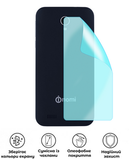 Захисна гідрогелева глянцева плівка Grade B на корпус смартфона Nomi i451, HF-B02CSG-105-232, В наявності, UAH