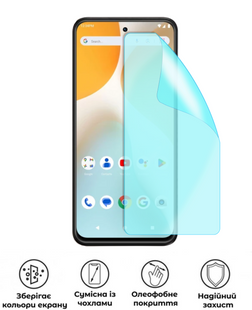 Захисна гідрогелева матова плівка Grade B на екран смартфона BLU Bold K30, HF-B02SNM-034-013, В наявності, UAH