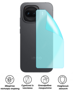 Захисна гідрогелева глянцева плівка Grade B на корпус смартфона Vivo Y50i, HF-B02CSG-007-293, В наявності, UAH