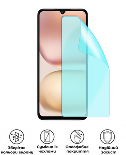 Захисна гідрогелева глянцева плівка Grade C на екран смартфона Umidigi G100x 5G, HF-C02SNG-050-027, В наявності, UAH