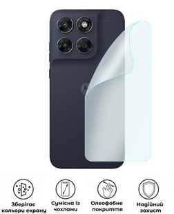 Захисна поліуретанова матова плівка Edge Armor на корпус смартфона Motorola Moto G87, PF-EG02CSM-004-275, В наявності, UAH