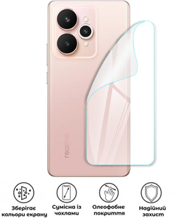 Захисна поліуретанова глянцева плівка Heavy Armor Plus на корпус смартфона Realme 15, PF-HP02CSG-006-249, В наявності, UAH