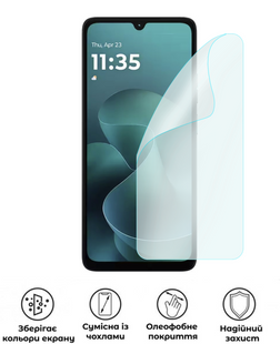 Захисна поліуретанова матова плівка Simple Armor на екран смартфона Motorola Moto G06, PF-S02SNM-004-260, В наявності, UAH
