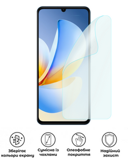 Захисна поліуретанова матова плівка Simple Armor на екран смартфона Realme C100, PF-S02SNM-006-262, В наявності, UAH