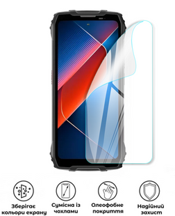 Захисна поліуретанова глянцева плівка Extreme Armor на екран смартфона Blackview BL7000, PF-E02SNG-014-047, В наявності, UAH