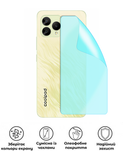 Захисна гідрогелева глянцева плівка Grade A на корпус смартфона Coolpad Cool 30 Play, HF-A02CSG-036-235, В наявності, UAH
